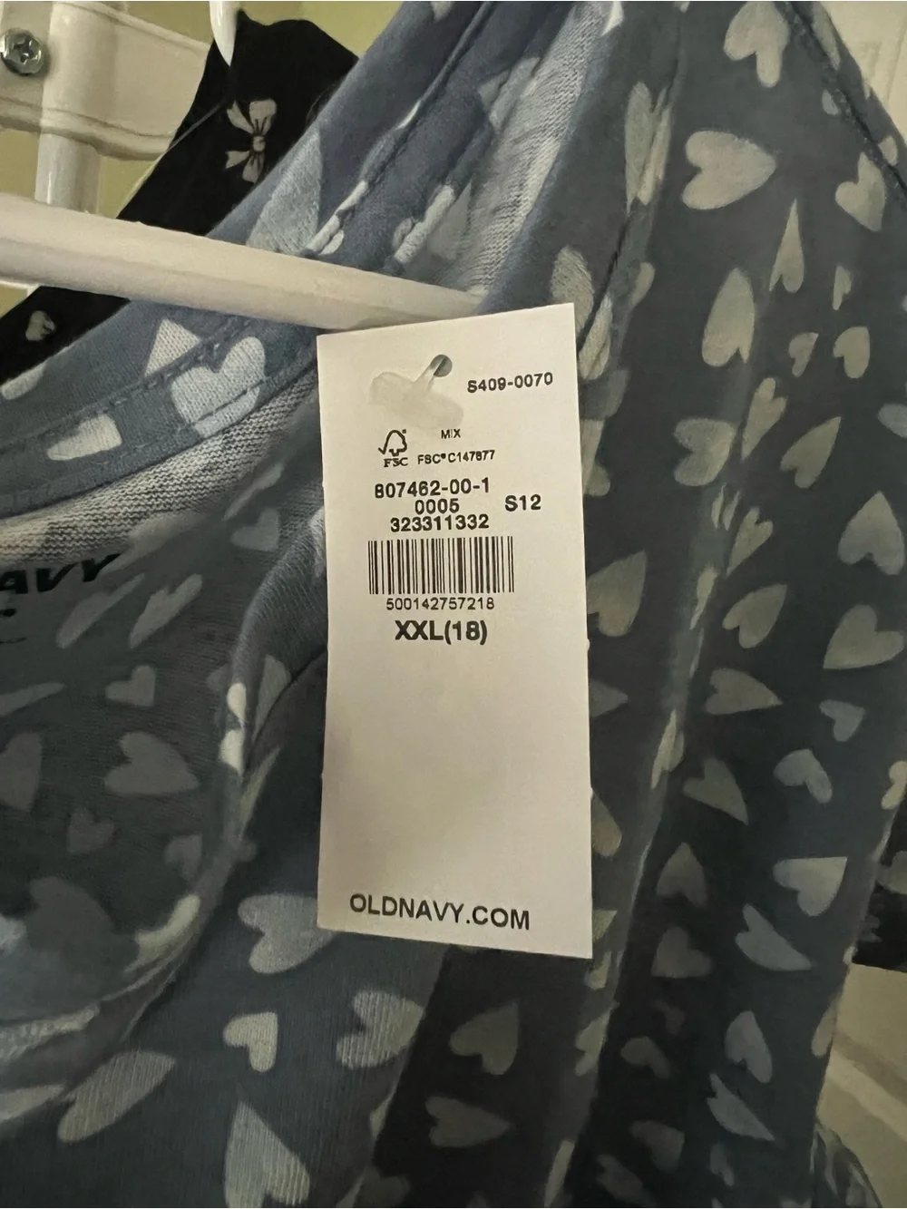 Old Navy Girls Tees Bow print & Heart print
